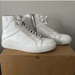 Zadig and Voltaire ZV1747 High Flash Sneakers